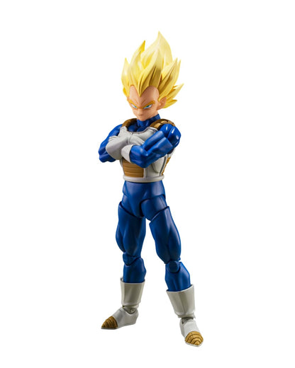 TAMASHII NATIONS Dragon Ball Z – Figurine Super Saiyan Vegeta (Dangerous Pride) S.H.Figuarts