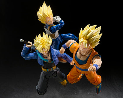 TAMASHII NATIONS Dragon Ball Z – Figurine Super Saiyan Vegeta (Dangerous Pride) S.H.Figuarts