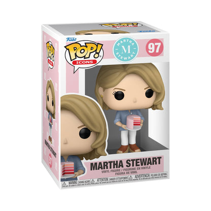 Funko POP! Icons: Martha Stewart with Cake - Figura in vinile da collezione - Idea regalo - Prodotto ufficiale - Modello di figura per collezionisti ed esposizione