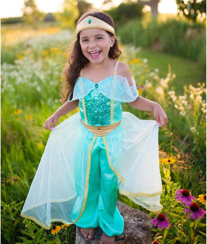 Prinsessenjurk Jasmine - 3-4 Jaar