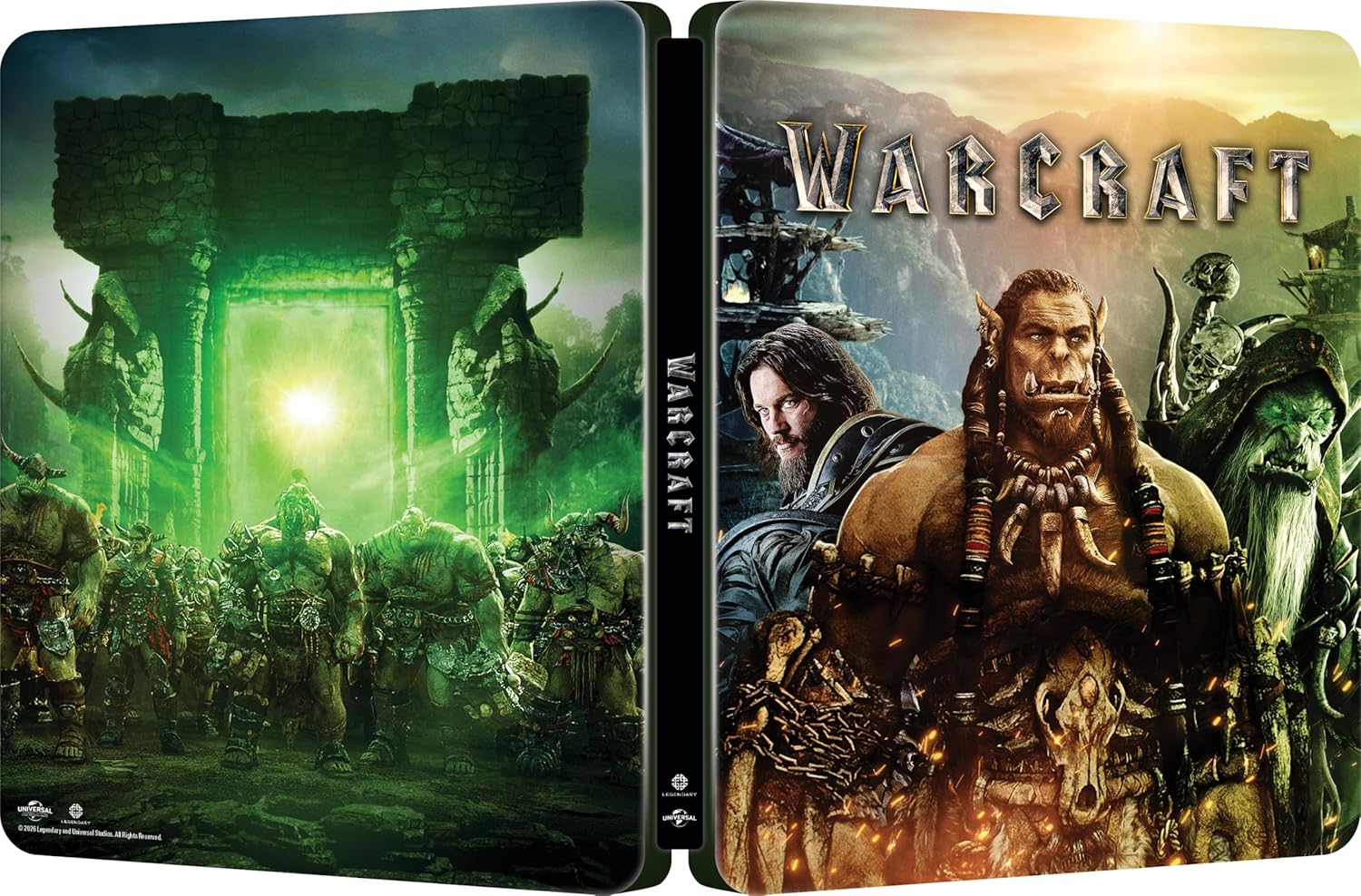 WARCRAFT : LE COMMENCEMENT - COMBO UHD 4K + BD
