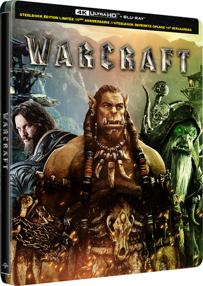 WARCRAFT : LE COMMENCEMENT - COMBO UHD 4K + BD
