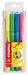 STABILO - Markeerstiften - flash - Premium highlighter - Etui met 4 kleuren