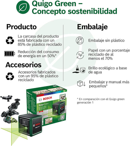 Bosch Quigo Green Kruislijnlaser