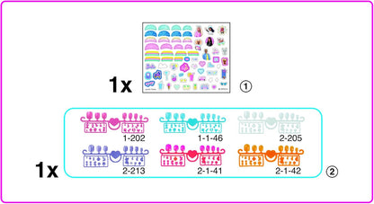 Aquabeads Nagelstudio Barbie Navullingsset