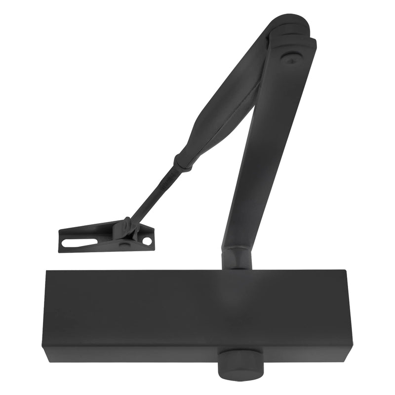 Starx Deurdranger - 60-85 Kg - Mat Zwart - Aluminium