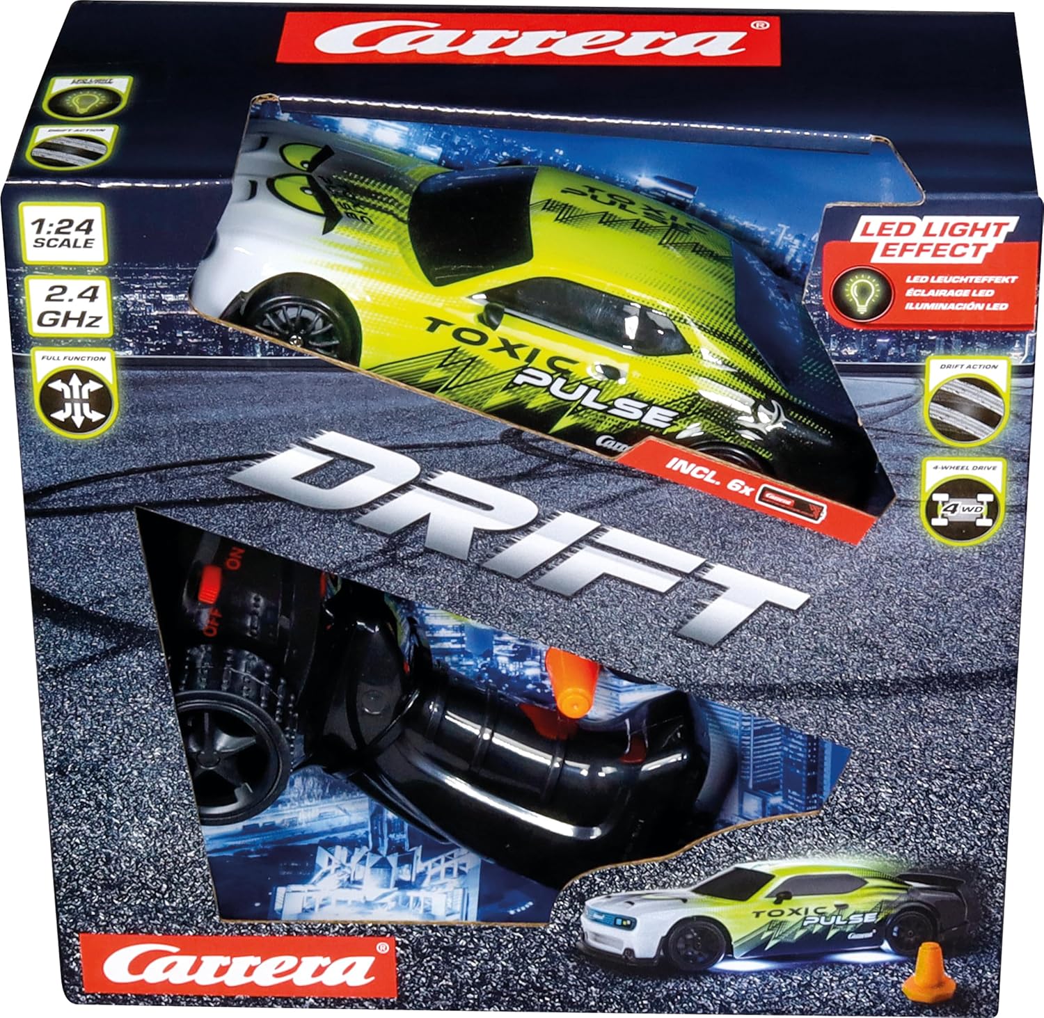 Carrera RC 24GHz Carrera Drift - Toxic Pulse