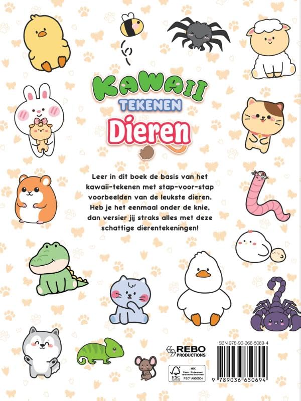 Kawaii Tekenen - Dieren