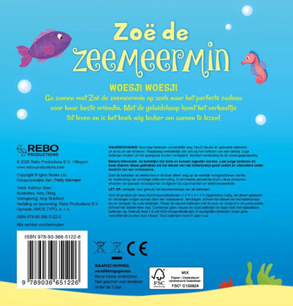 Zoe de Zeemeermin - Geluidenboek