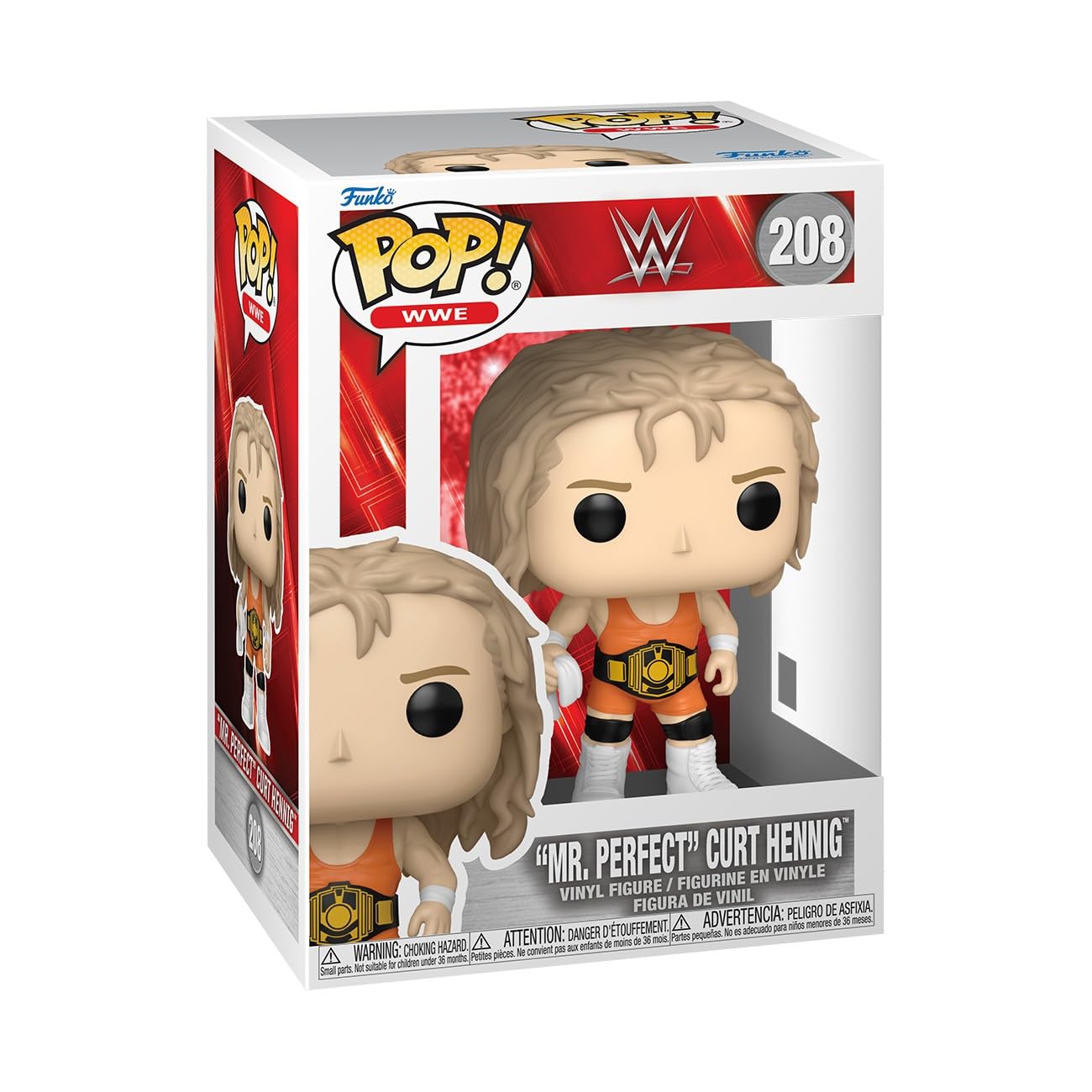 Funko POP! WWE: Curt Hennig - Mr. Perfect - Sammelbare Vinylfigur - Geschenkidee - Offizielles Merchandise - Spielzeug für Kinder & Erwachsene - Modellfigur für Sammler und zur Ausstellung