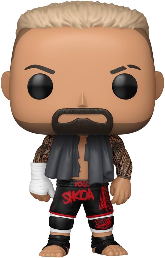 Funko POP! WWE: Solo Sikoa - Sammelbare Vinylfigur - Geschenkidee - Offizielles Merchandise - Spielzeug für Kinder & Erwachsene - Modellfigur für Sammler und zur Ausstellung