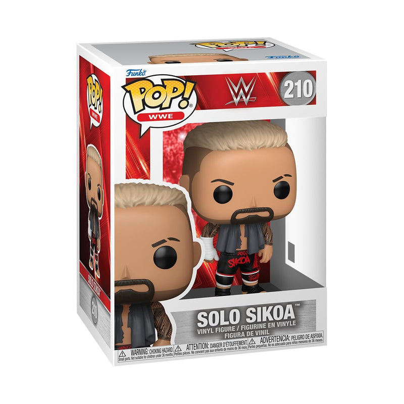 Funko POP! WWE: Solo Sikoa - Sammelbare Vinylfigur - Geschenkidee - Offizielles Merchandise - Spielzeug für Kinder & Erwachsene - Modellfigur für Sammler und zur Ausstellung