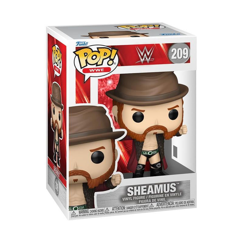 Funko POP! WWE: Sheamus - Sammelbare Vinylfigur - Geschenkidee - Offizielles Merchandise - Spielzeug für Kinder & Erwachsene - Modellfigur für Sammler und zur Ausstellung