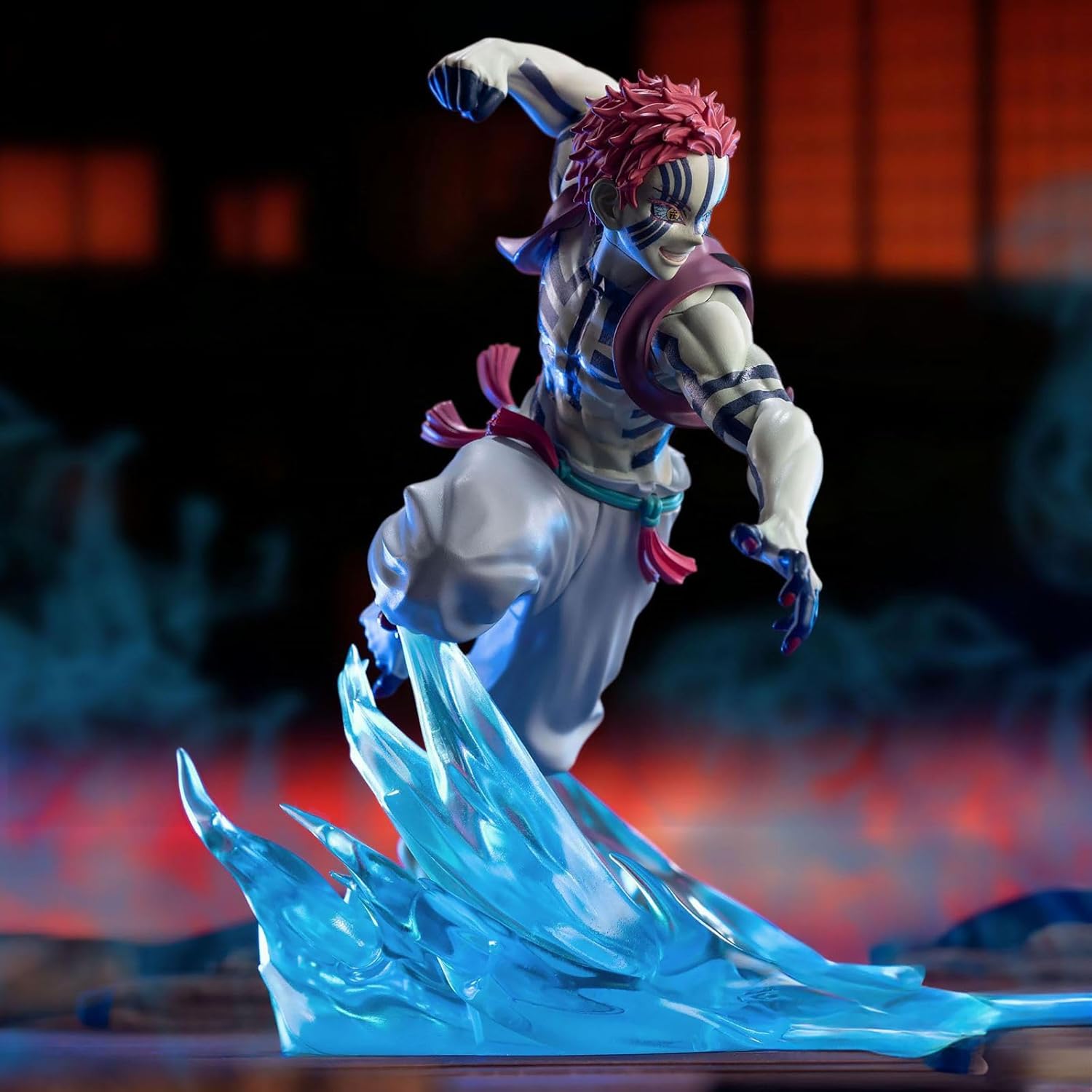 Demon Slayer: Kimetsu No Yaiba Xross Link Anime Pvc Statue Akaza 14 Cm