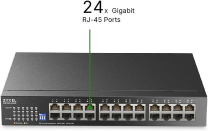 Zyxel Gs1100-24Es 24 Port Gigabit - D