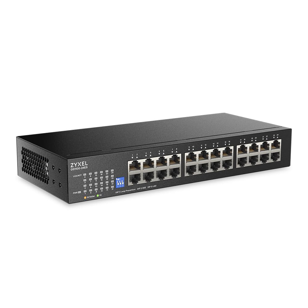 Zyxel Gs1100-24Es 24 Port Gigabit - D