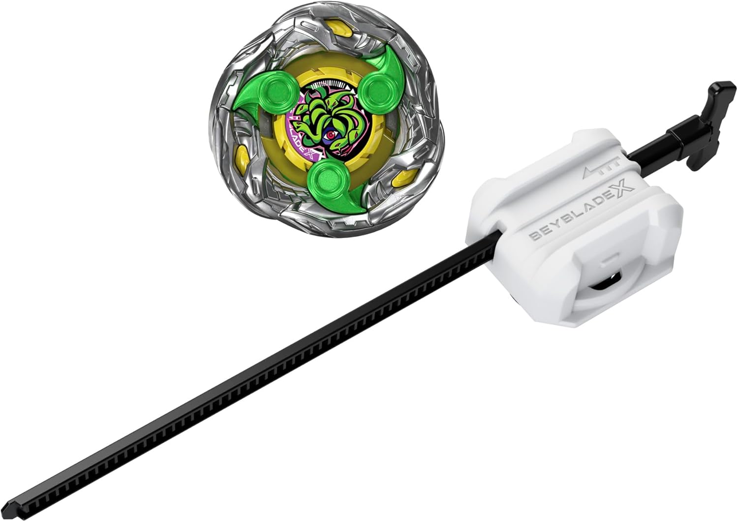 Beyblade X Stun Medusa 9-60GB UX Starter Pack Set with Takara Tomy Stamina Type Top and Launcher, Battling Tops Game Toys, Ages 8+