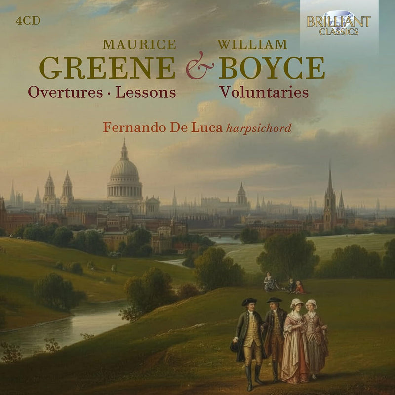 Maurice Greene: Overtures, Lessons & William Boyce: Voluntaries