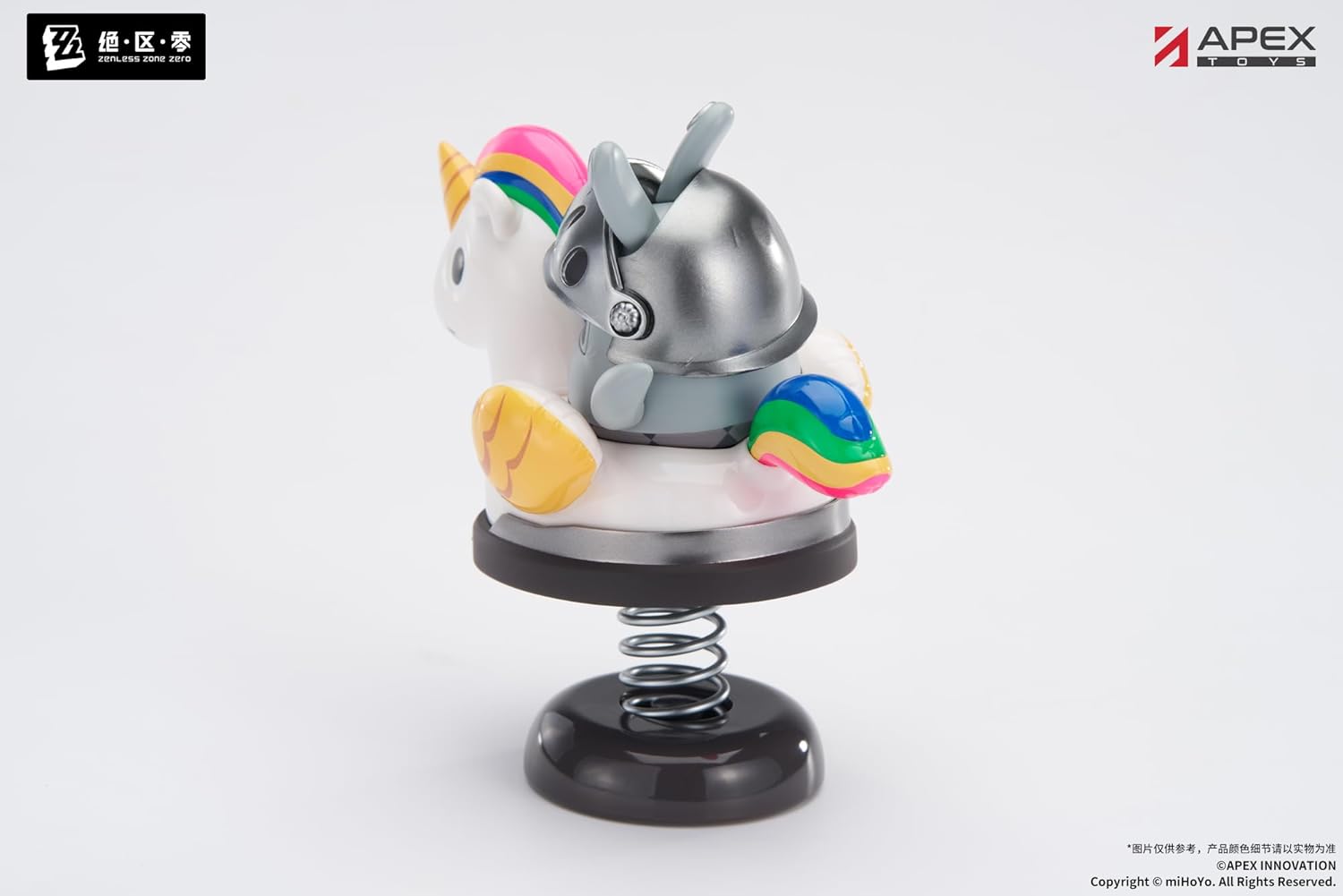 Zenless Zone Zero Pvc Statue Happy Shake Knightboo 9 Cm