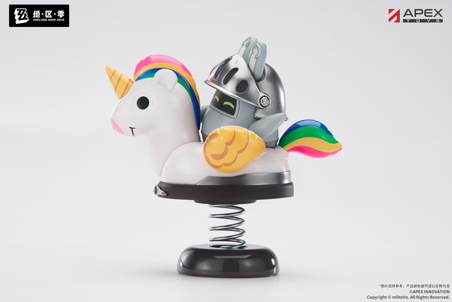 Zenless Zone Zero Pvc Statue Happy Shake Knightboo 9 Cm
