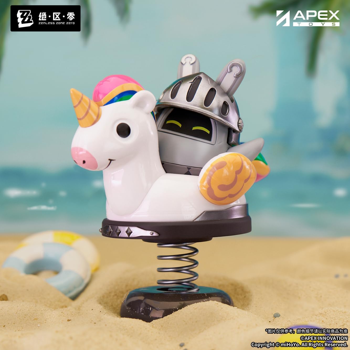 Zenless Zone Zero Pvc Statue Happy Shake Knightboo 9 Cm