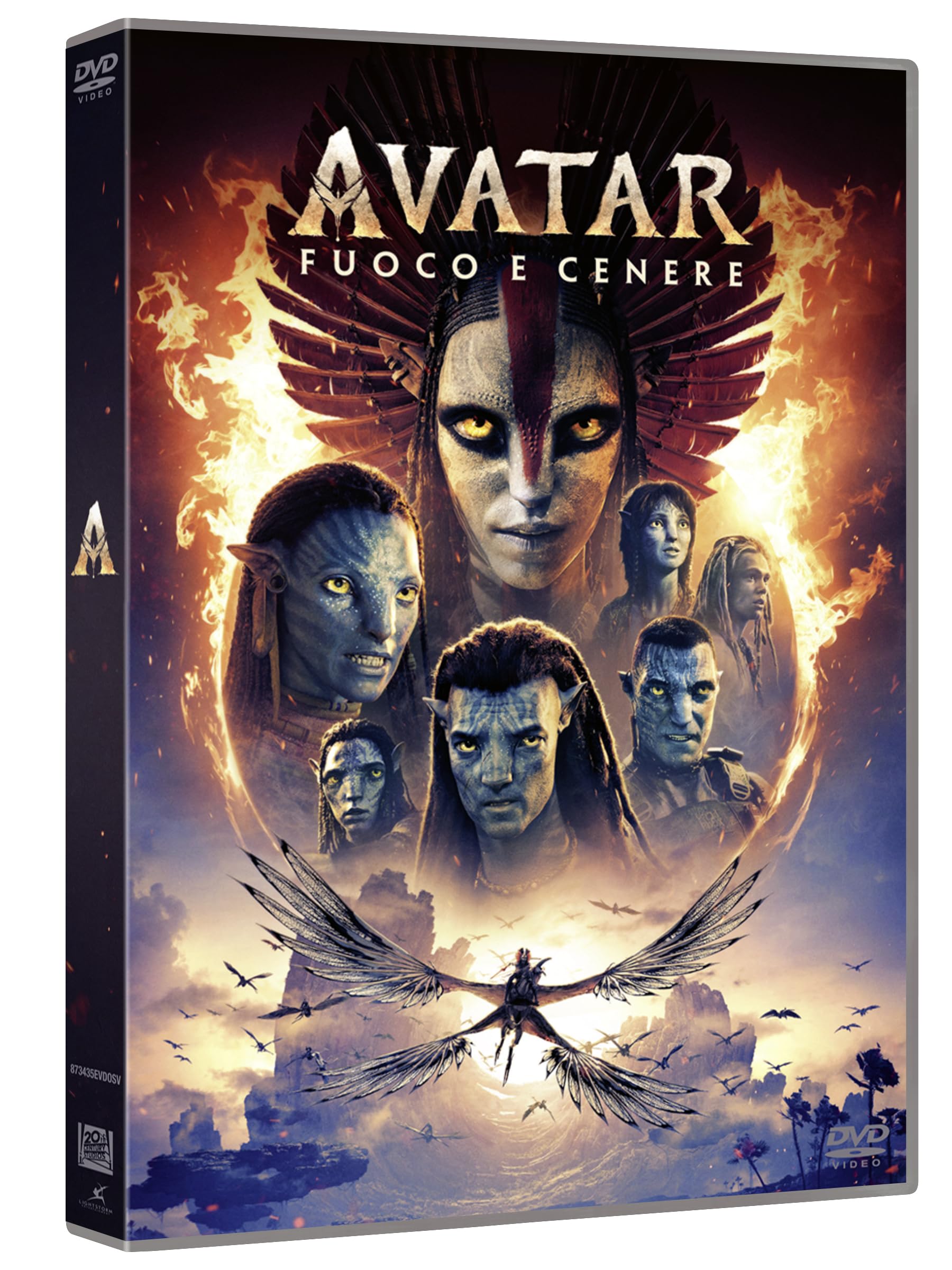 Dvd Avatar: Fuoco E Cenere