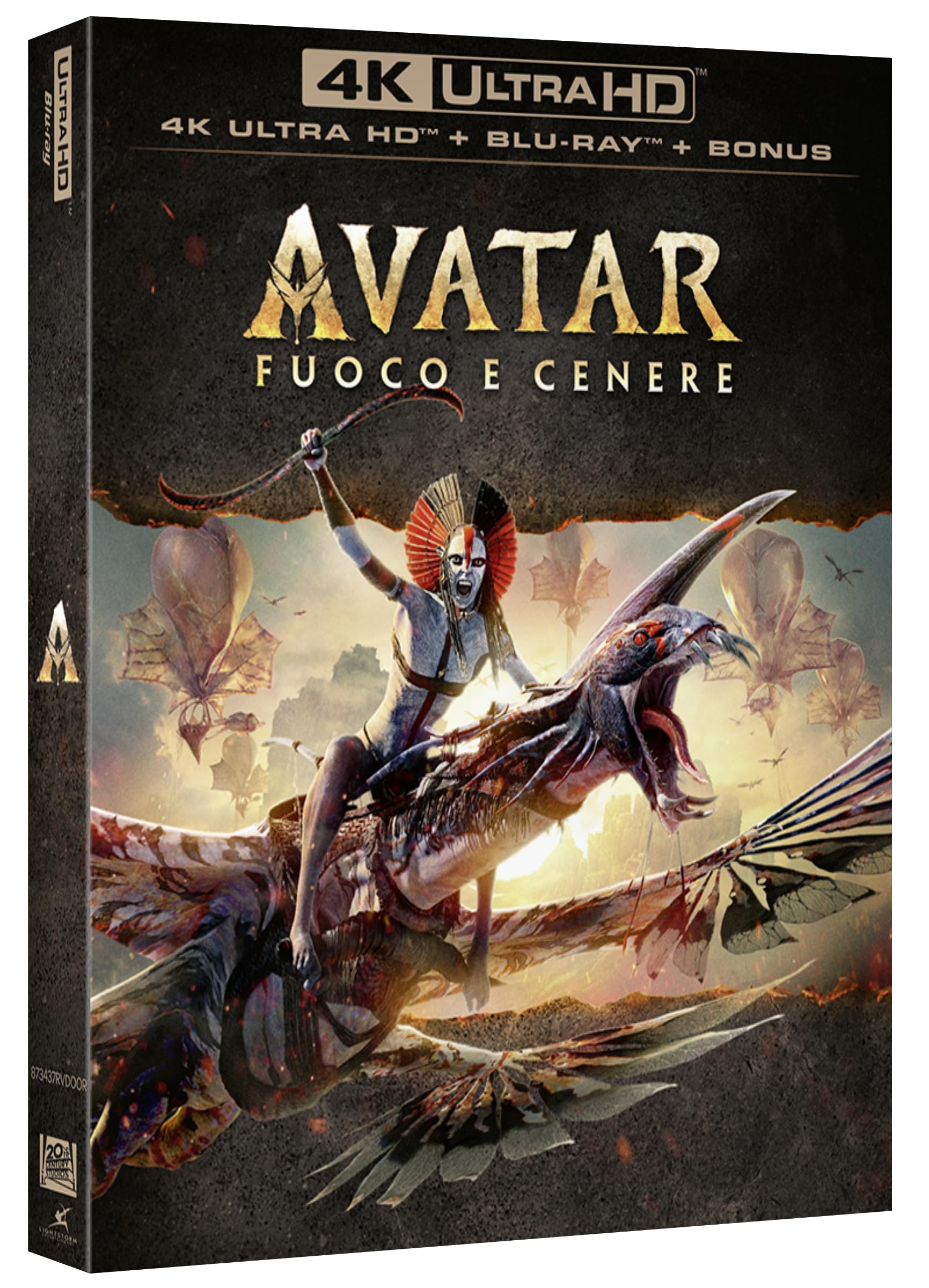 Avatar: Fuoco E Cenere (4K Ultra Hd + 2 Blu-Ray Hd)