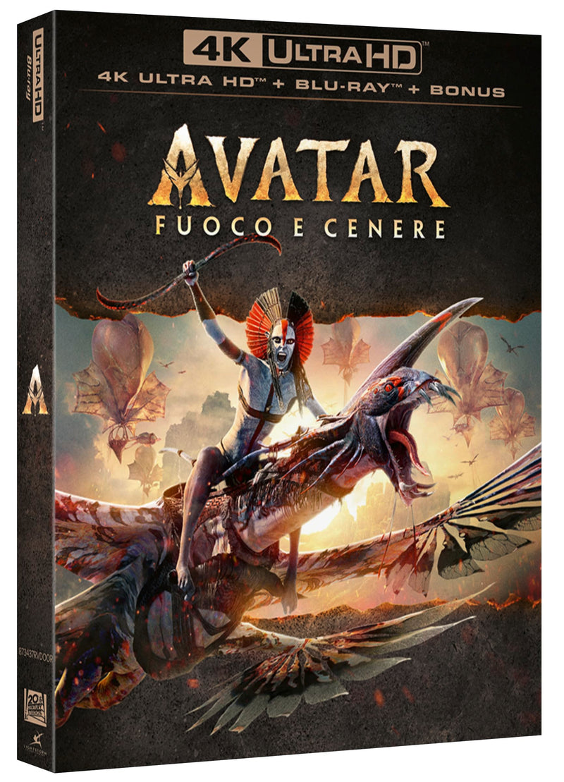 Avatar: Fuoco E Cenere (4K Ultra Hd + 2 Blu-Ray Hd)