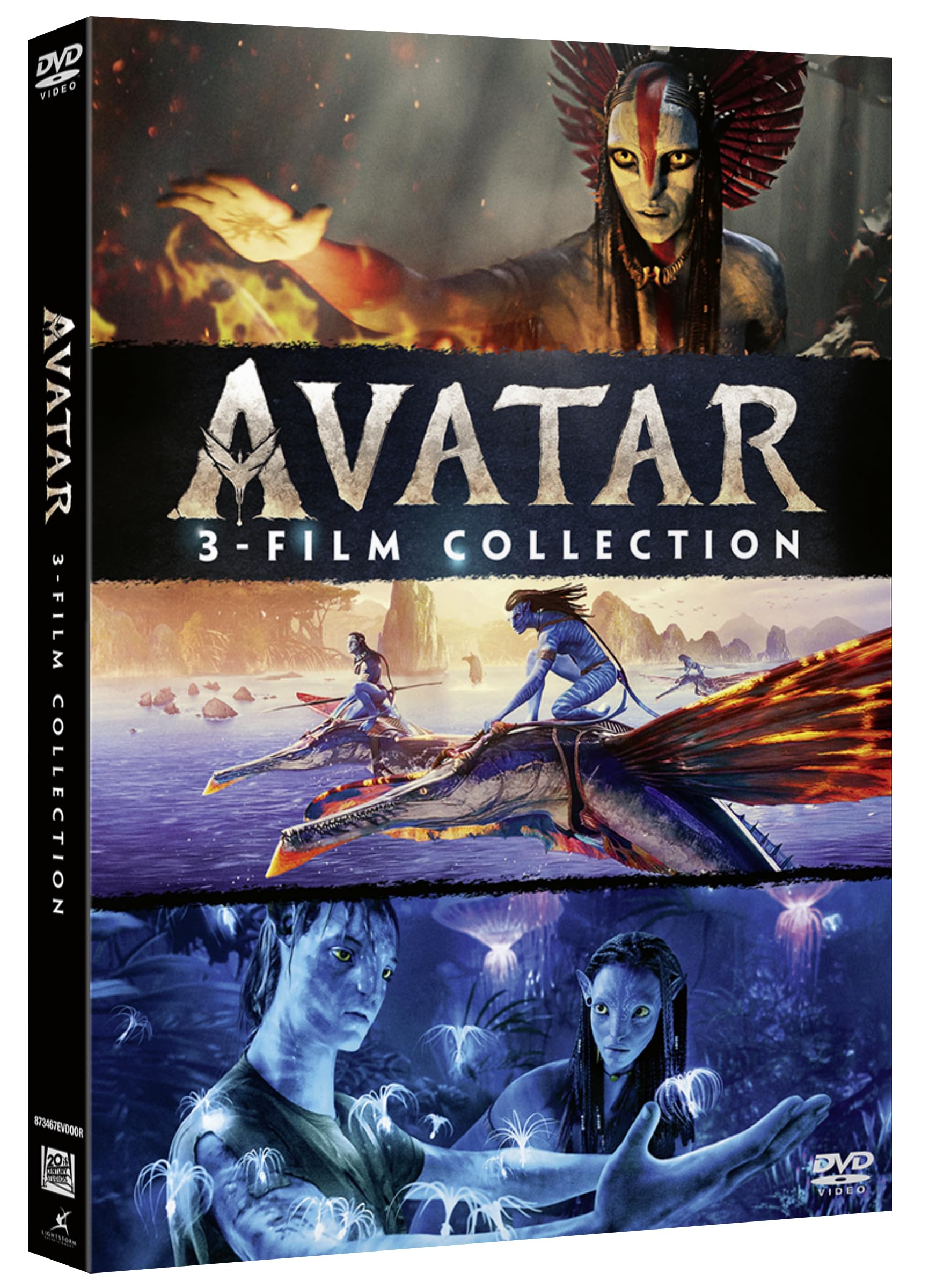 Dvd Avatar: 3 Movie Collection (3 Dvd