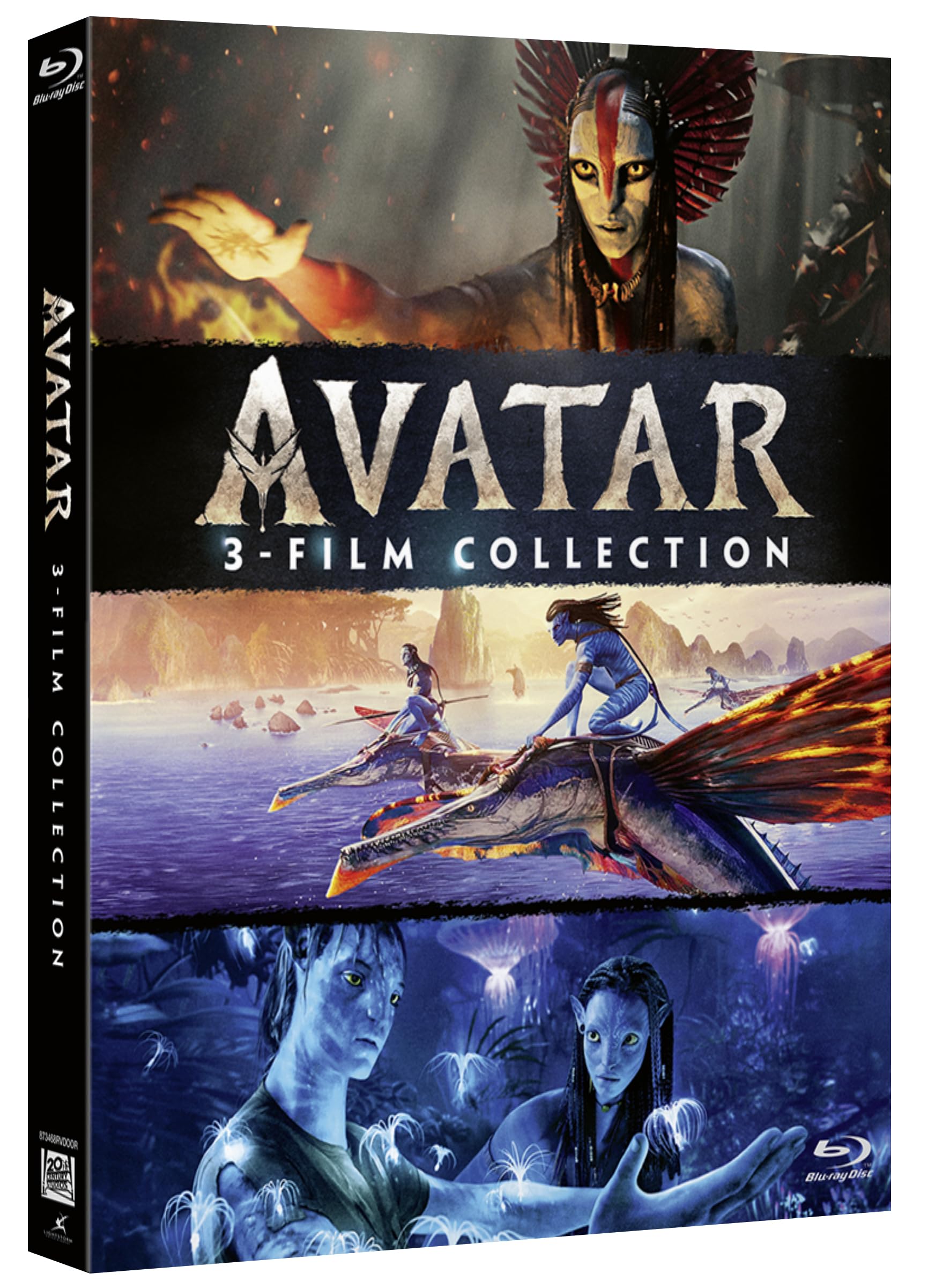 Avatar: 3 Movie Collection (3 Blu-Ray) - (Italian Import)