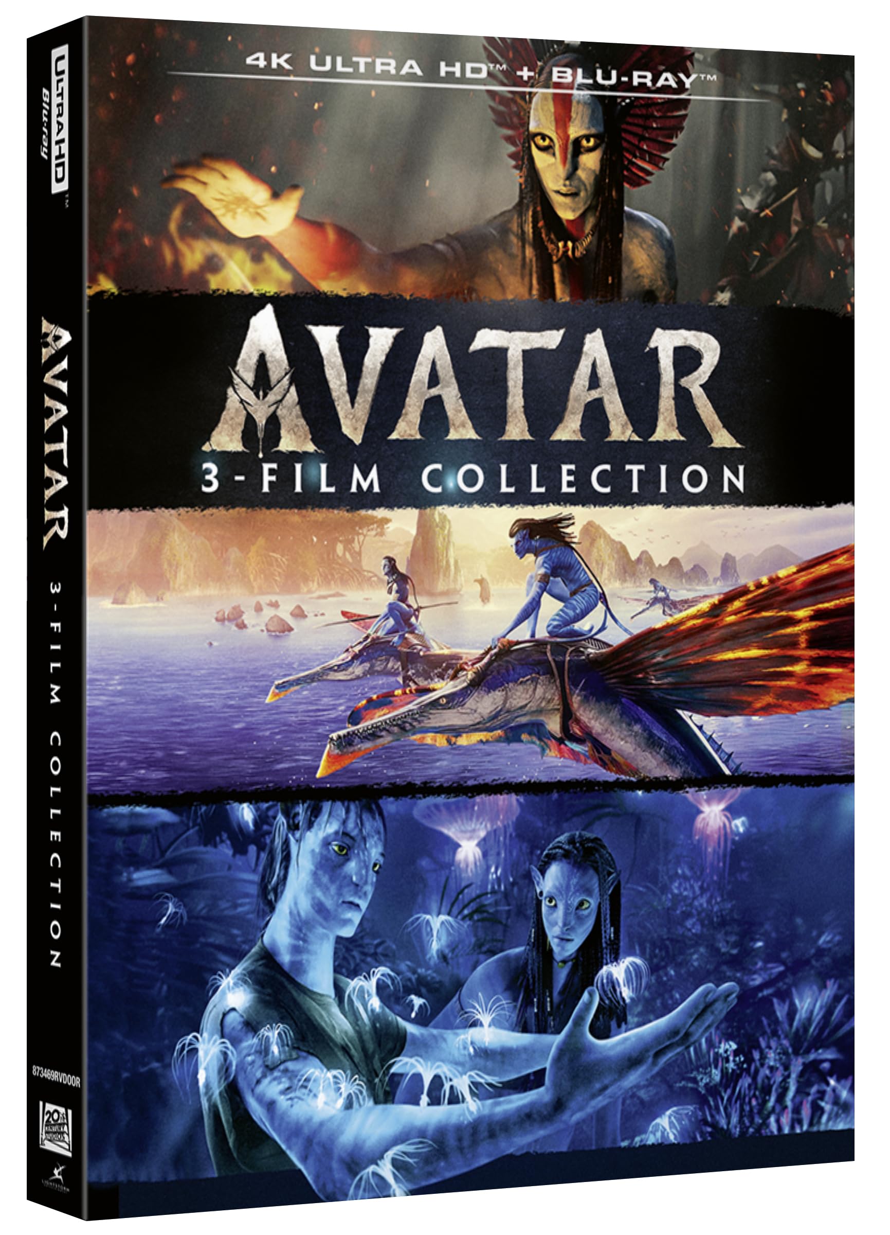 Avatar: 3 Movie Collection - 4K Uhd (3 4K + 3 Bd