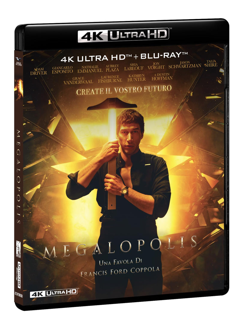 Blu-Ray 4K Uhd Megalopolis (4K Ultra Hd+Blu-Ray Hd