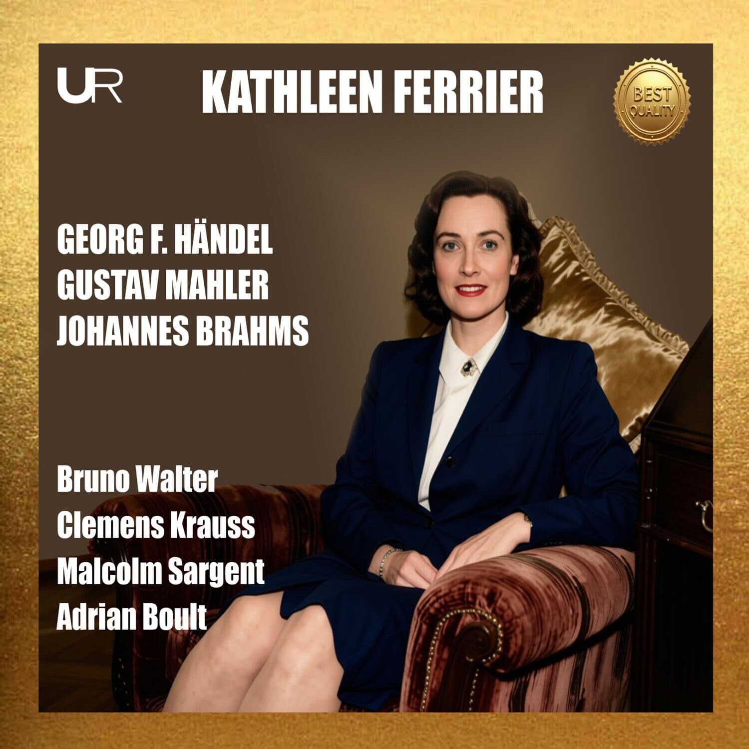 Kathleen Ferrier: Georg F. Händel/Gustav Mahler/Johannes Brahms