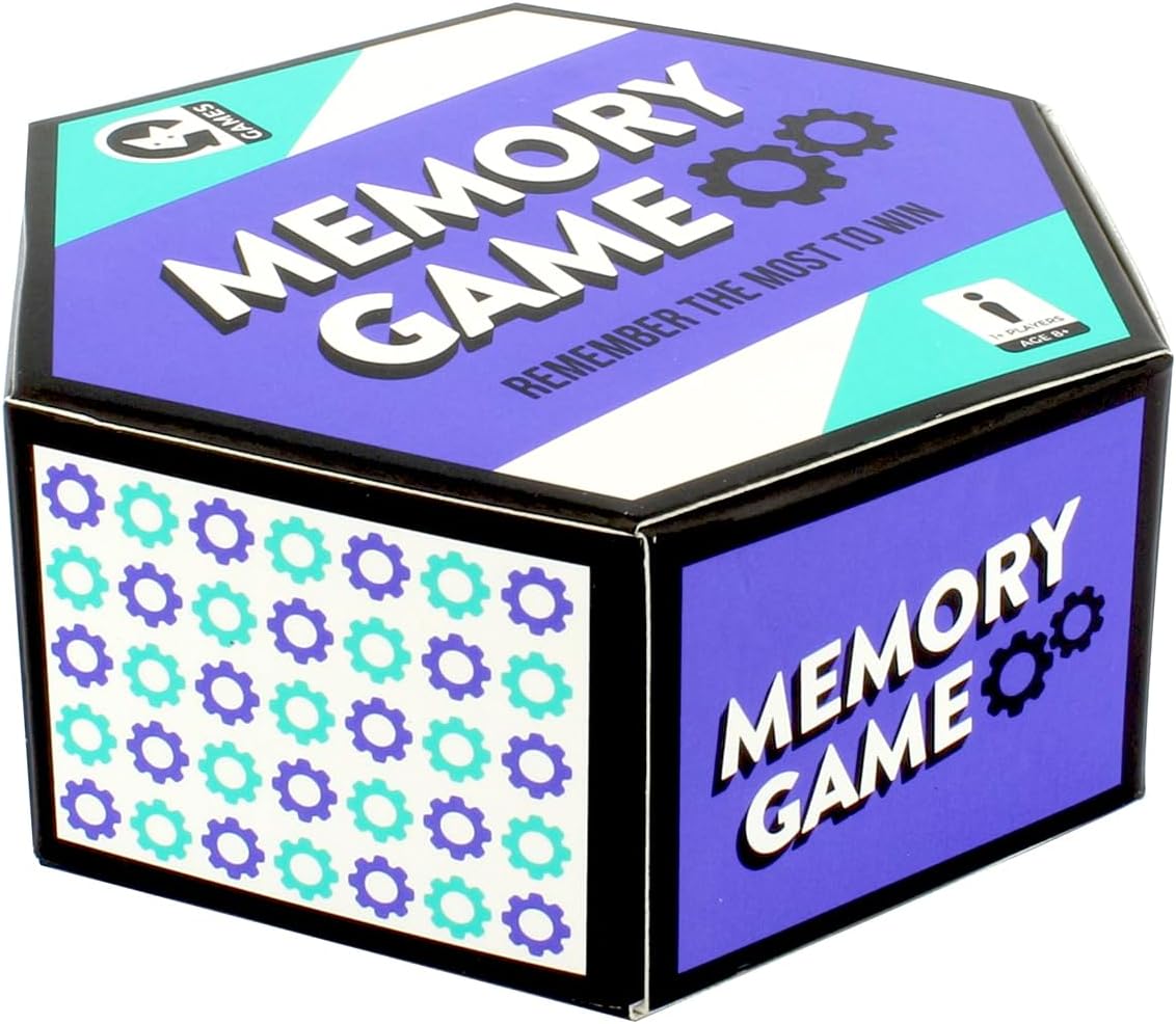 Ginger Fox Memory Card Game | Ideal for Group or Solo Play | Great Family Fun | Travel-Size Easy-To-Play | For Ages 8+