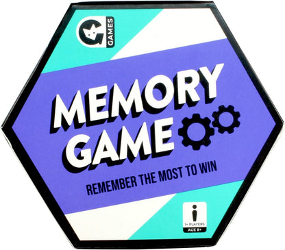 Ginger Fox Memory Card Game | Ideal for Group or Solo Play | Great Family Fun | Travel-Size Easy-To-Play | For Ages 8+