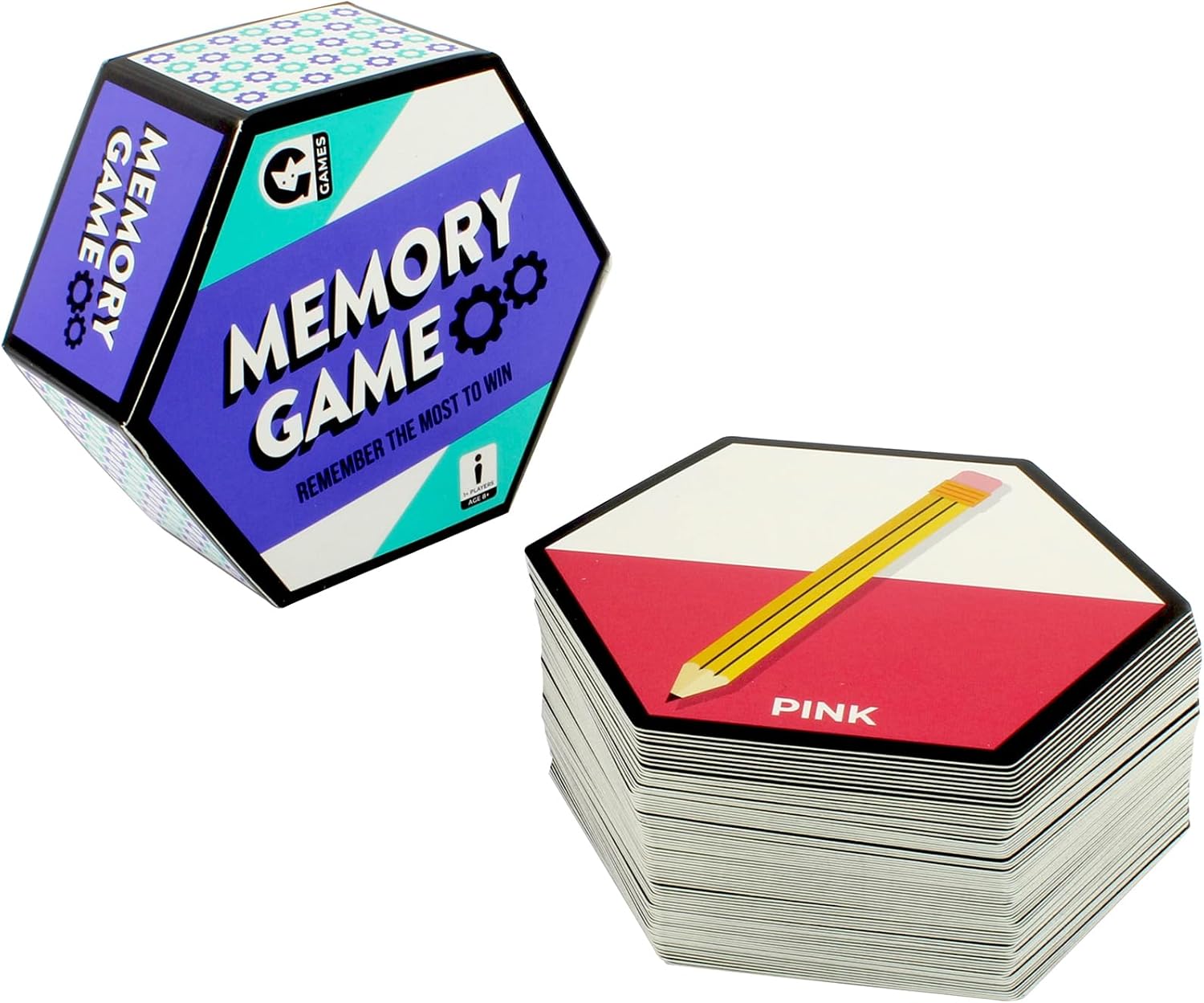 Ginger Fox Memory Card Game | Ideal for Group or Solo Play | Great Family Fun | Travel-Size Easy-To-Play | For Ages 8+