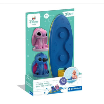 Clementoni: Bath Toy Set 2 Stitch + Angel