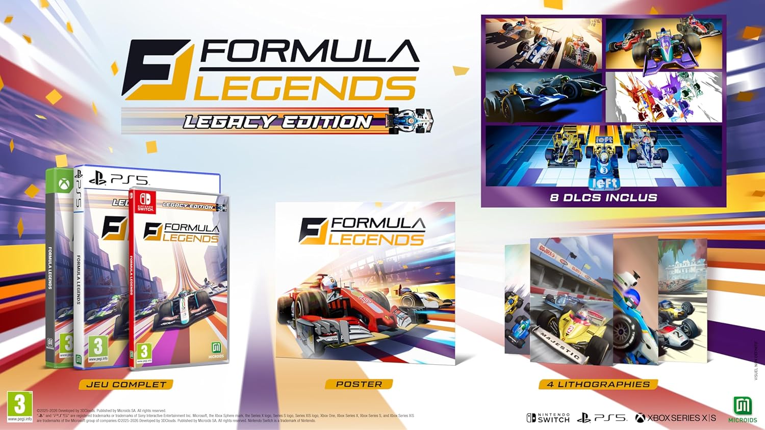 FORMULA LEGENDS - LEGACY EDITION Switch