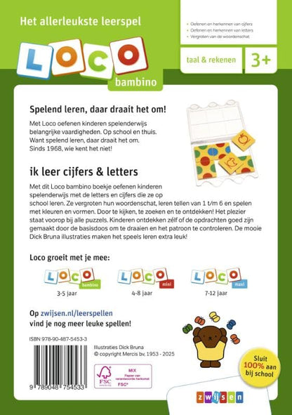 Loco Bambino Nijntje ik leer cijfers & letters