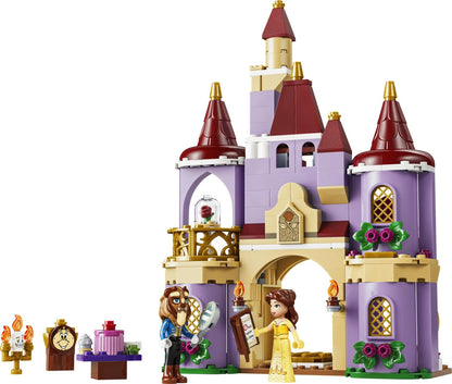 LEGO | Disney Princess Het Betoverde Kasteel van Belle en het Beest Bouwbaar Speelgoed met 2 Poppetjes en Lumière Figuur - Cadeau voor Meisjes en Jongens vanaf 5 Jaar en Beauty & the Beast Fans 43289