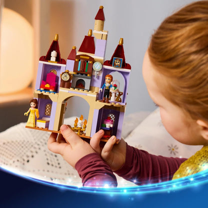 LEGO | Disney Princess Het Betoverde Kasteel van Belle en het Beest Bouwbaar Speelgoed met 2 Poppetjes en Lumière Figuur - Cadeau voor Meisjes en Jongens vanaf 5 Jaar en Beauty & the Beast Fans 43289
