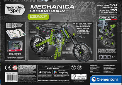 Clementoni Wetenschap & Spel Crossmotor - 170+ dlg.