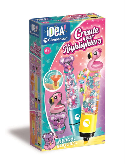 Clementoni: Idea - Mini Lab.Evidenziatori Beach Buddies