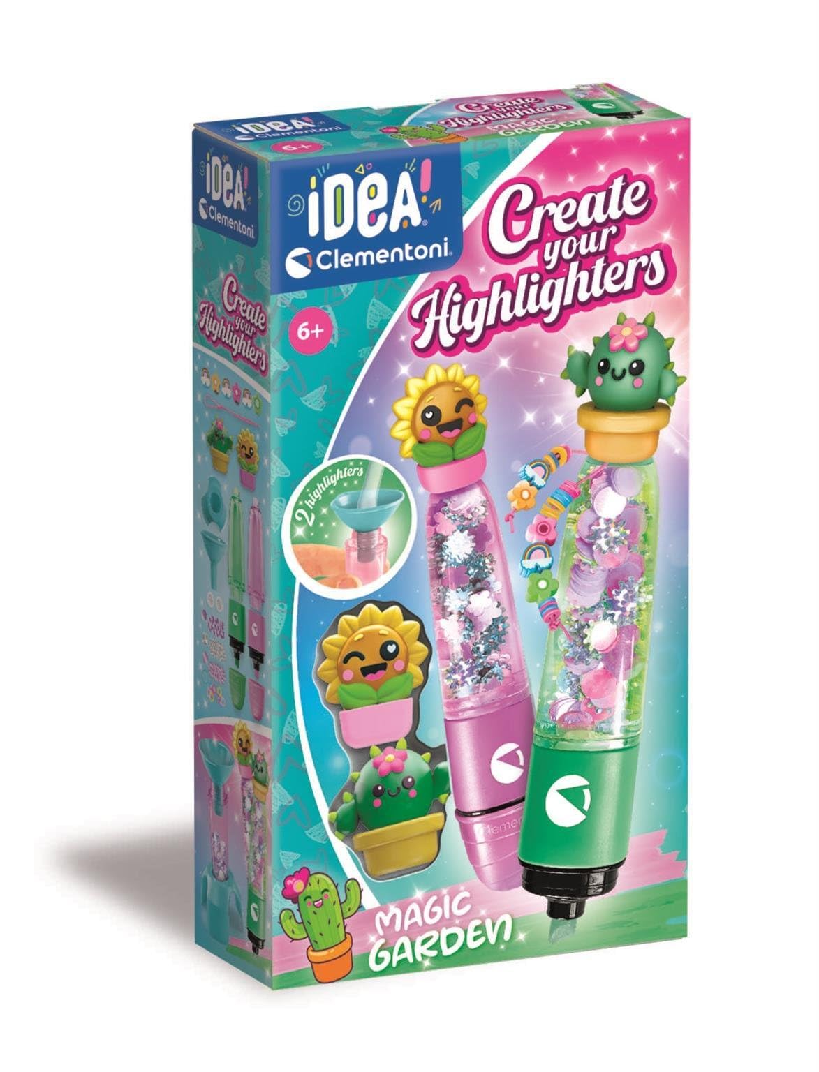 Clementoni: Idea - Mini Lab.Evidenziatori Garden