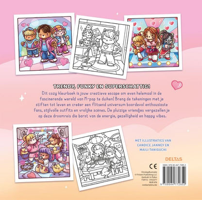 Cozy K-Pop - Comfy Kleurboek Jade Summer