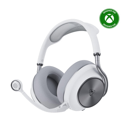 Turtle Beach Stealth Pro II Wit Premium draadloze gamingheadset voor Xbox Series X en S, PS5, PS4 en PC met G Dolby Atmos ruimtelijke audio, actieve ruisonderdrukking en CrossPlay 2.0 multiplatform