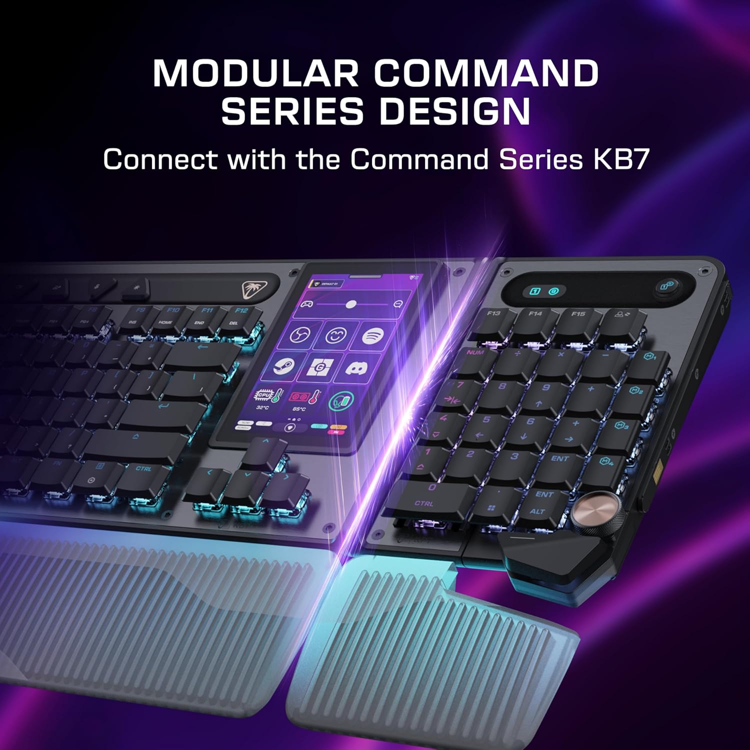 Turtle Beach Command Kp7 Keypad Wired Black