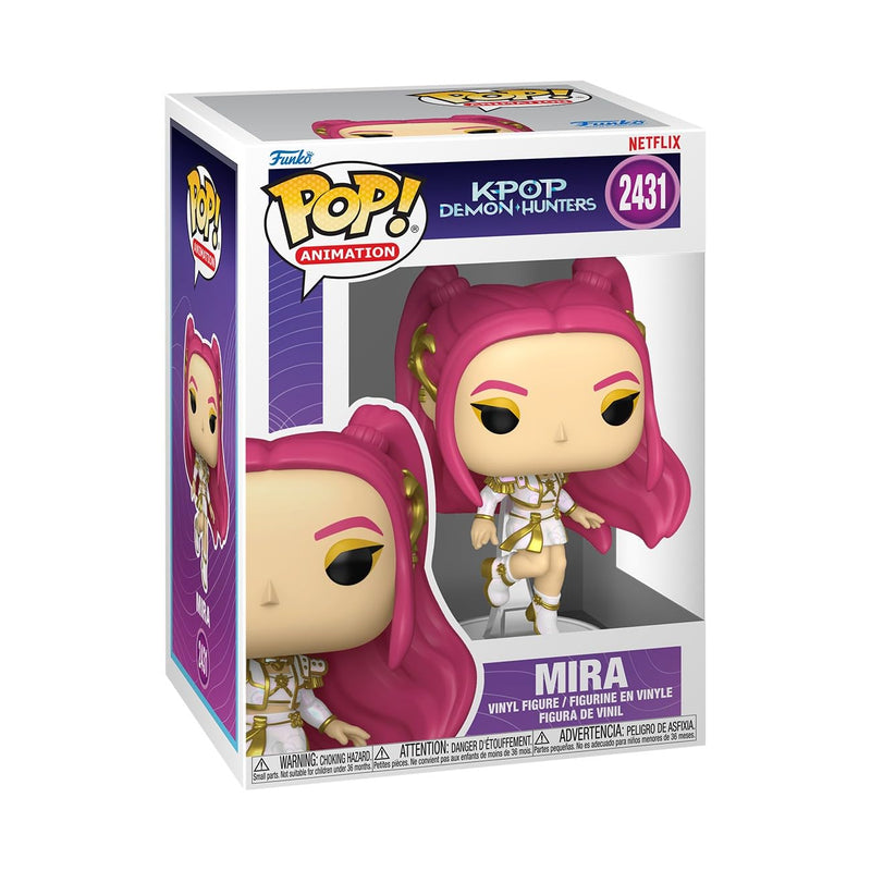 Funko POP! Animation: Netflix - KPOP Demon Hunters - Mira - Figura in vinile da collezione - Idea regalo - Prodotto ufficiale - Giocattoli per bambini e adulti - Modello di figura per collezionisti