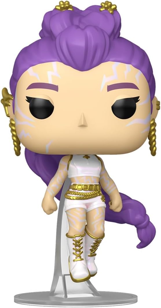 Funko POP! animatie: Netflix - KPOP Demon Hunters - Rumi with Chase - 1 in 6 kans of receiving the zeldzame Chase variant (Glow in the Dark) - vinylfiguur om te verzamelen - cadeau-idee