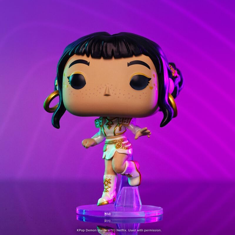 Funko POP! Animation: Netflix - KPOP Demon Hunters - Zoey - Figura in vinile da collezione - Idea regalo - Prodotto ufficiale - Giocattoli per bambini e adulti - Modello di figura per collezionisti